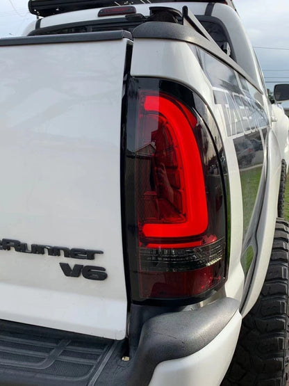 05-15 Toyota Tacoma PRO-Series LED Tail Lights Red Smoke - view 12