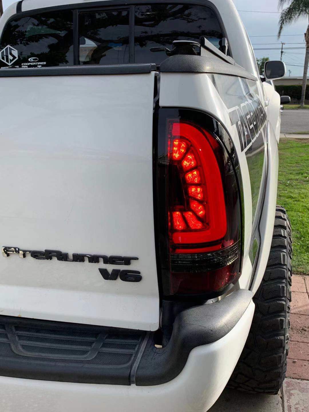 05-15 Toyota Tacoma PRO-Series LED Tail Lights Red Smoke - view 13