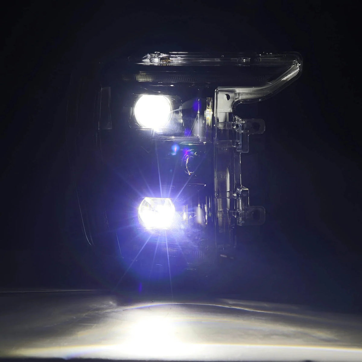 21-23 Ford F150 / 21-23 Ford F150 Raptor LUXX-Series LED Projector Headlights Alpha-Black - view 12