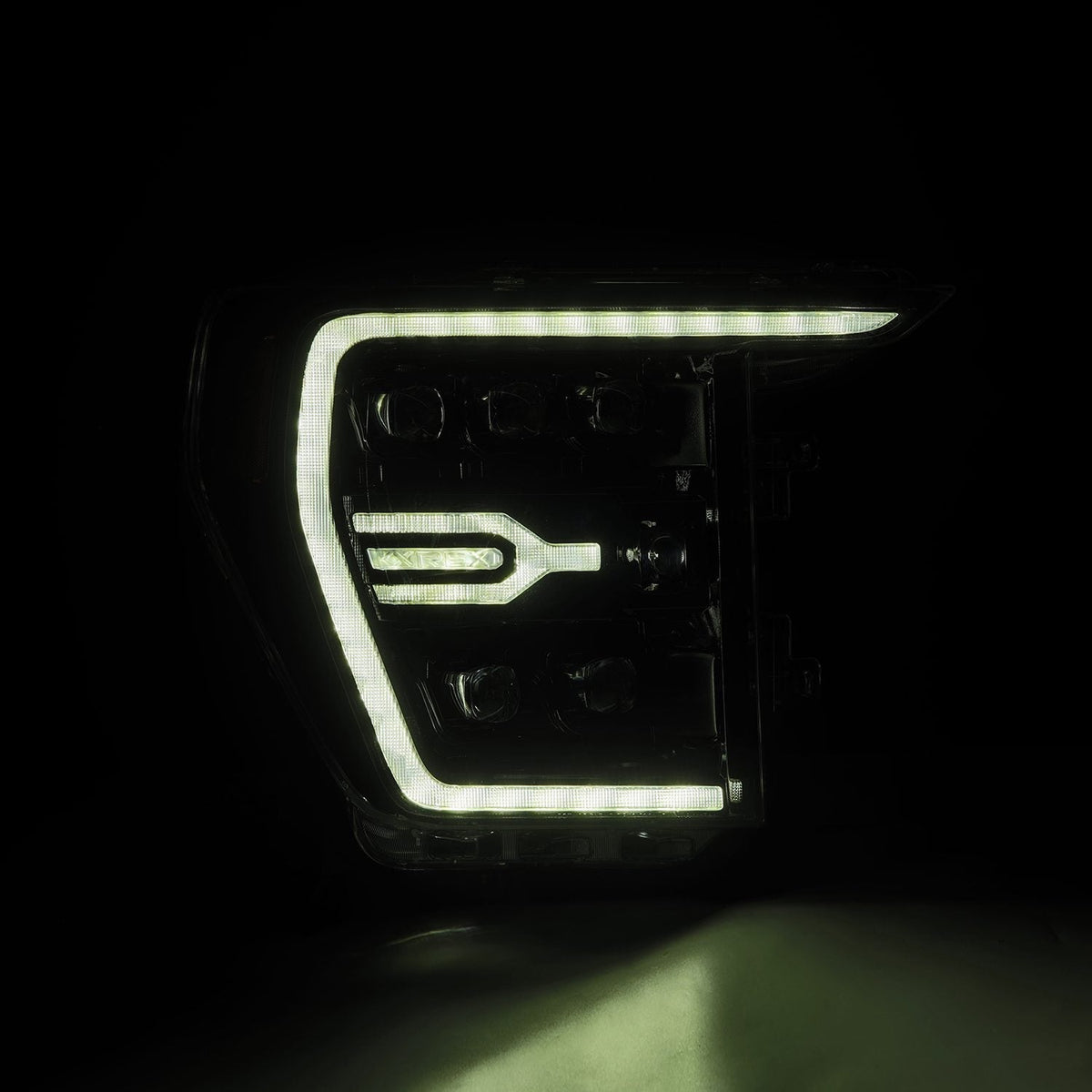 21-23 Ford F150 / 21-23 Ford F150 Raptor NOVA-Series LED Projector Headlights Alpha-Black - view 13