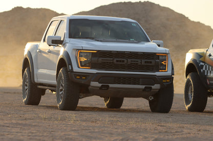 21-23 Ford F150 / 21-23 Ford F150 Raptor NOVA-Series LED Projector Headlights Black - view 6