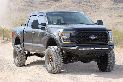 21-23 Ford F150 / 21-23 Ford F150 Raptor NOVA-Series LED Projector Headlights Black - view 3