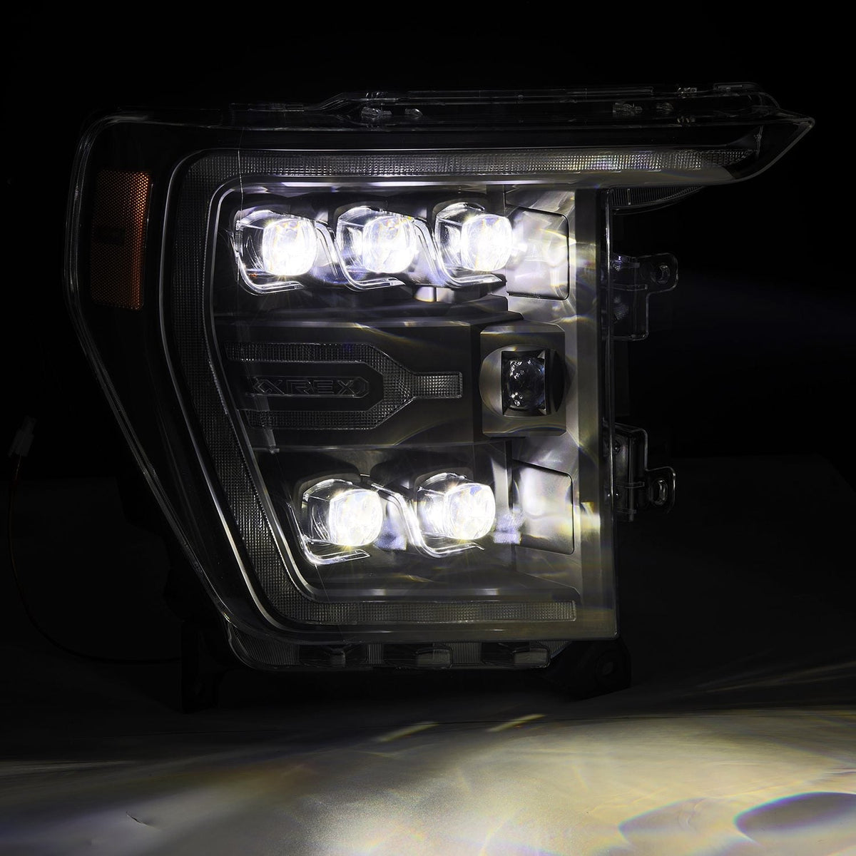 21-23 Ford F150 / 21-23 Ford F150 Raptor NOVA-Series LED Projector Headlights Black - view 11