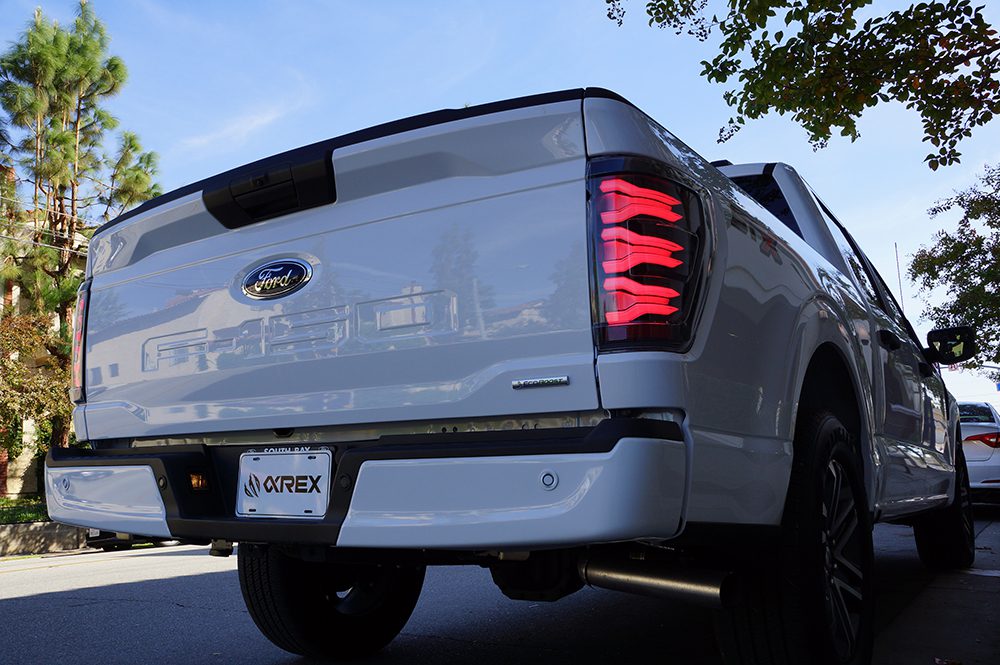 21-23 Ford F150 LUXX-Series LED Tail Lights Alpha-Black - view 7