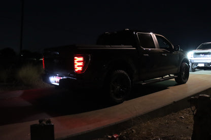 21-23 Ford F150 LUXX-Series LED Tail Lights Black Smoke - view 5