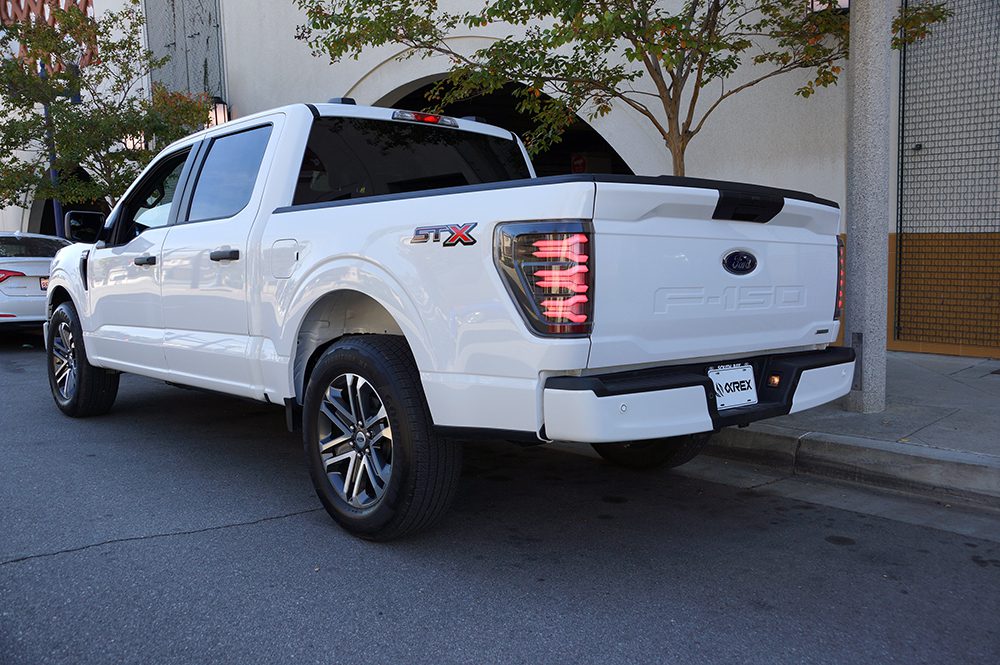 21-23 Ford F150 LUXX-Series LED Tail Lights Black Smoke - view 7