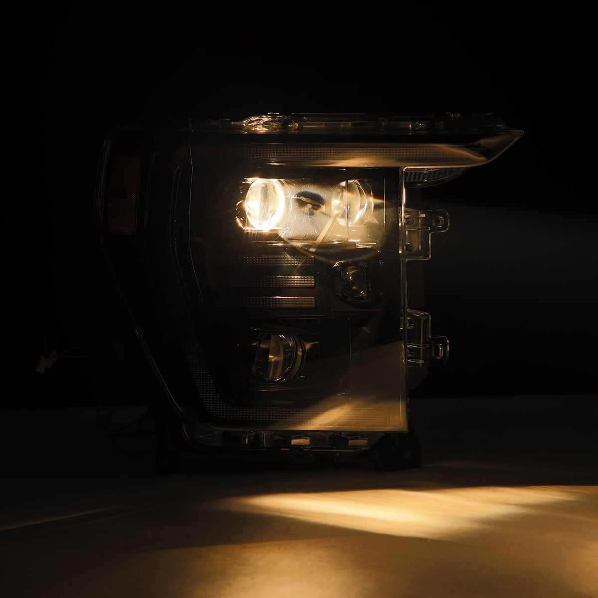 21-23 Ford F150 PRO-Series Halogen Projector Headlights Alpha-Black - view 10