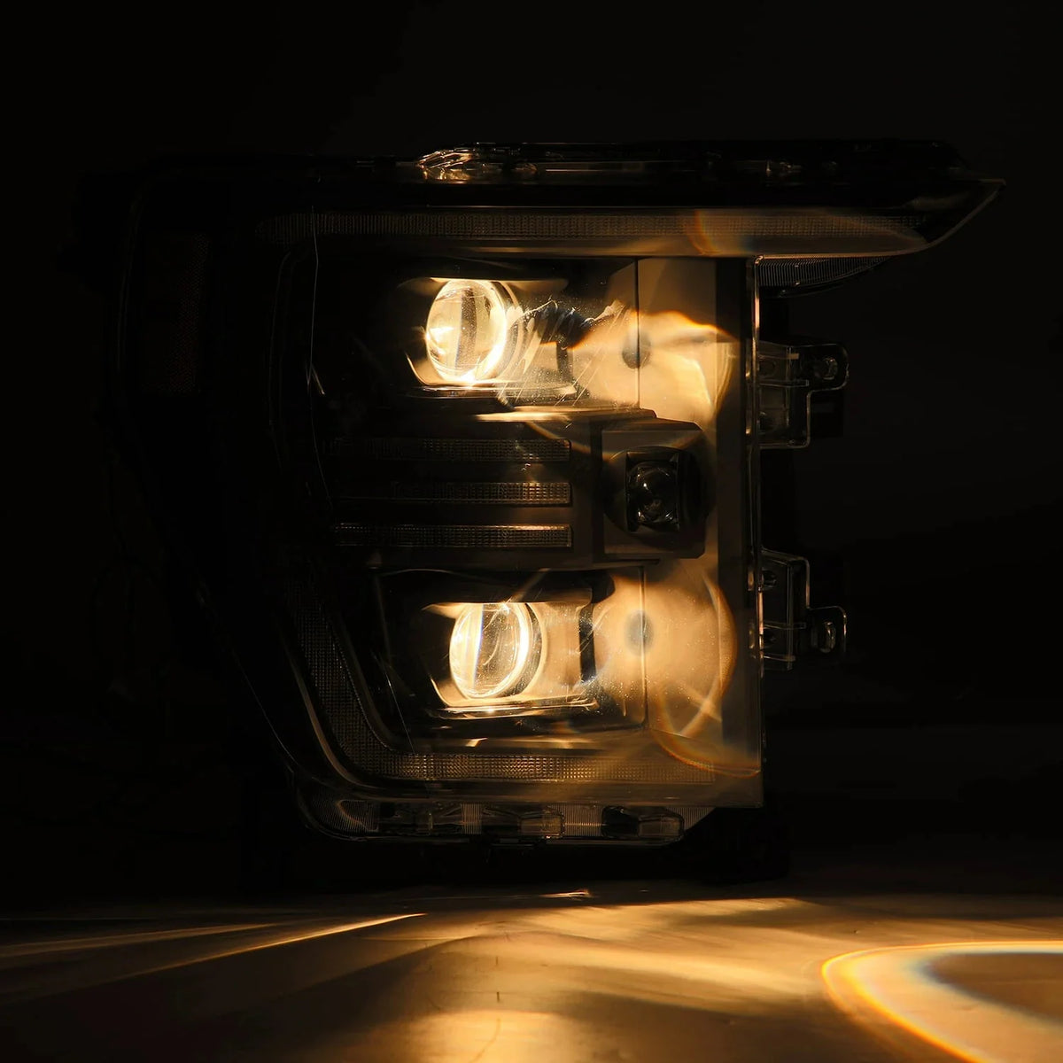 21-23 Ford F150 PRO-Series Halogen Projector Headlights Black - view 10