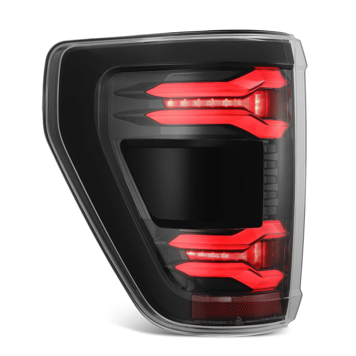 21-23 Ford F150 (wth BLIS) LUXX-Series LED Tail Lights Alpha-Black - view 2