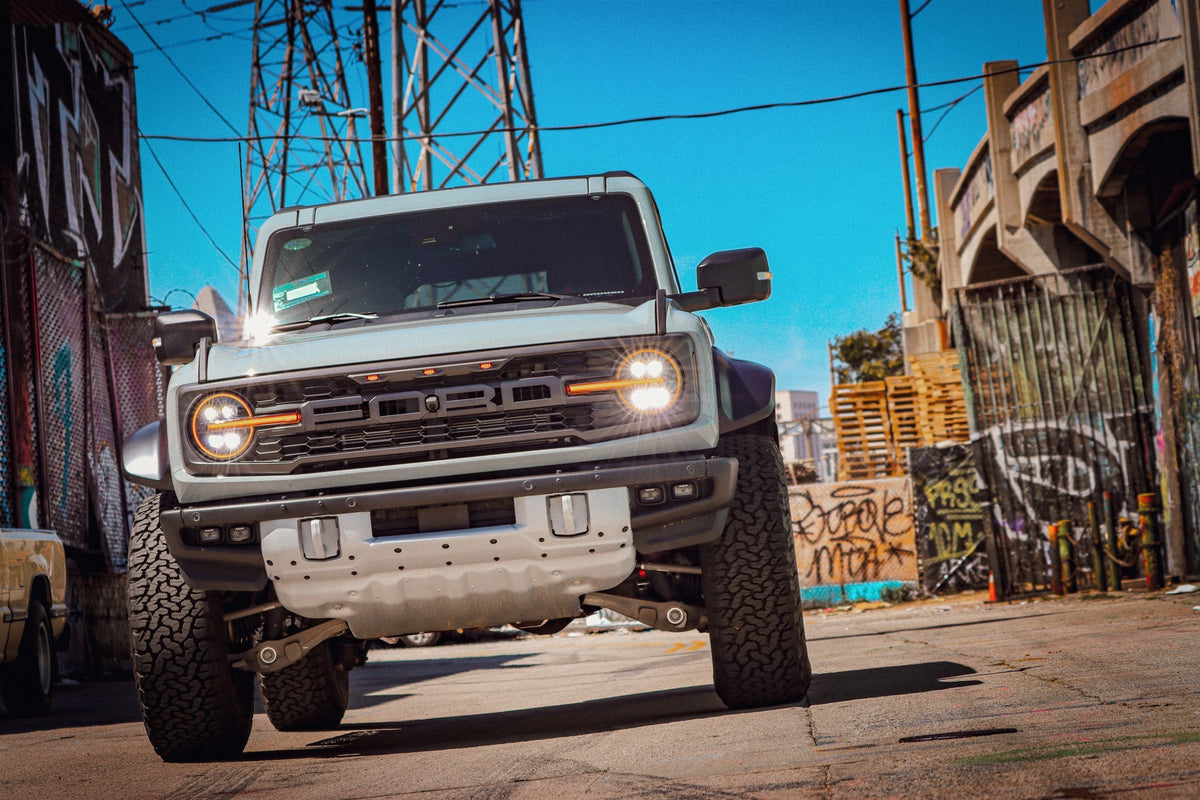 21-26 Ford Bronco / 22-26 Bronco Raptor NOVA-Series LED Projector Headlights Black - view 13