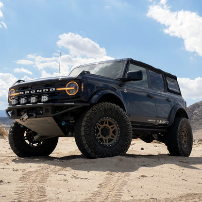 21-26 Ford Bronco / 22-26 Bronco Raptor NOVA-Series LED Projector Headlights Black - view 3