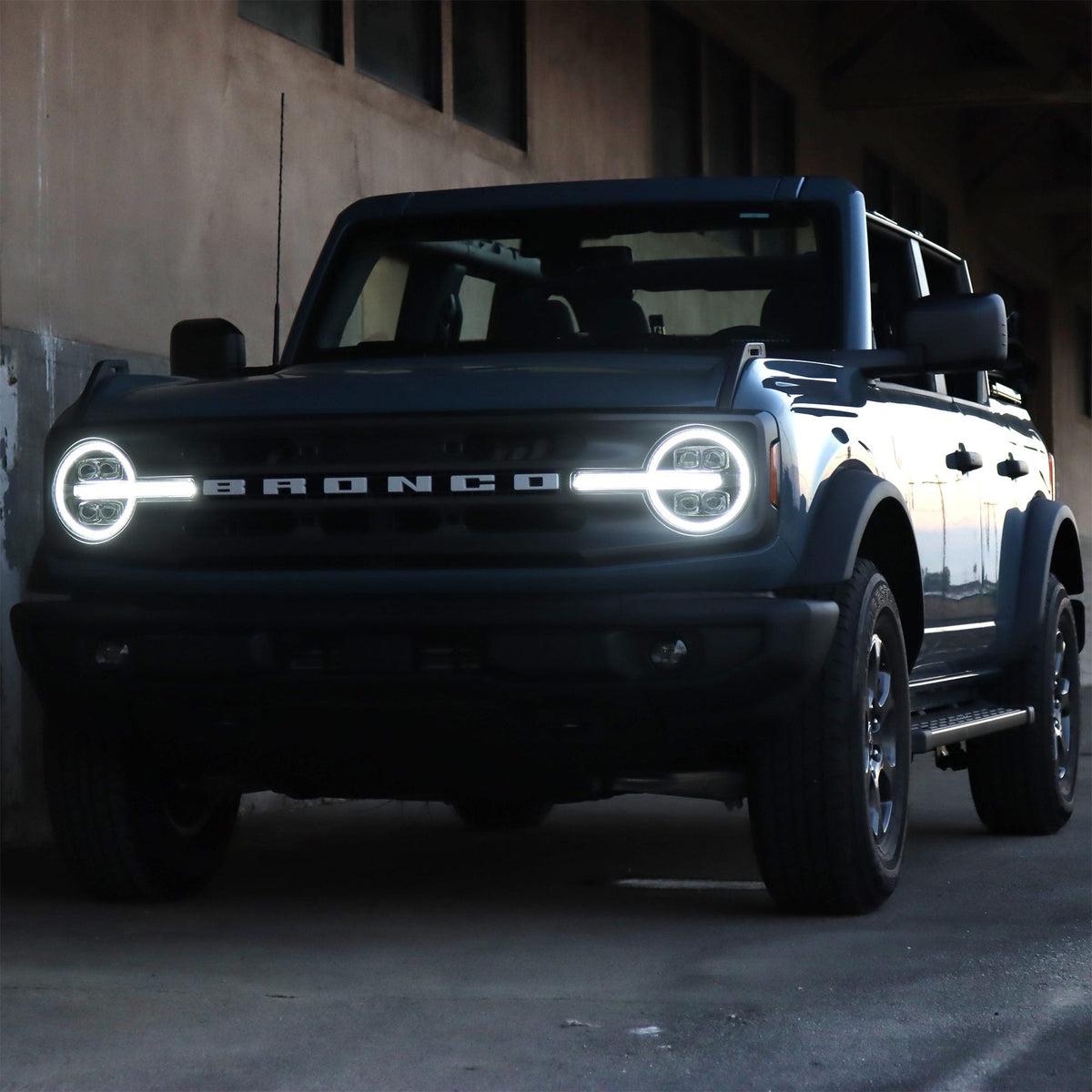 21-26 Ford Bronco / 22-26 Bronco Raptor NOVA-Series LED Projector Headlights Black - view 8