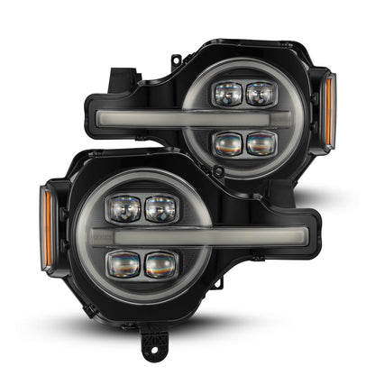 21-26 Ford Bronco / 22-26 Bronco Raptor NOVA-Series LED Projector Headlights Black - view 1