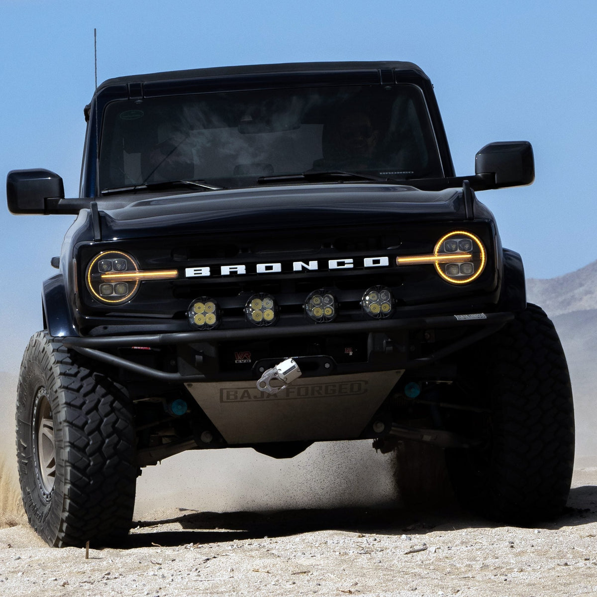 21-26 Ford Bronco / 22-26 Bronco Raptor NOVA-Series LED Projector Headlights Black - view 9