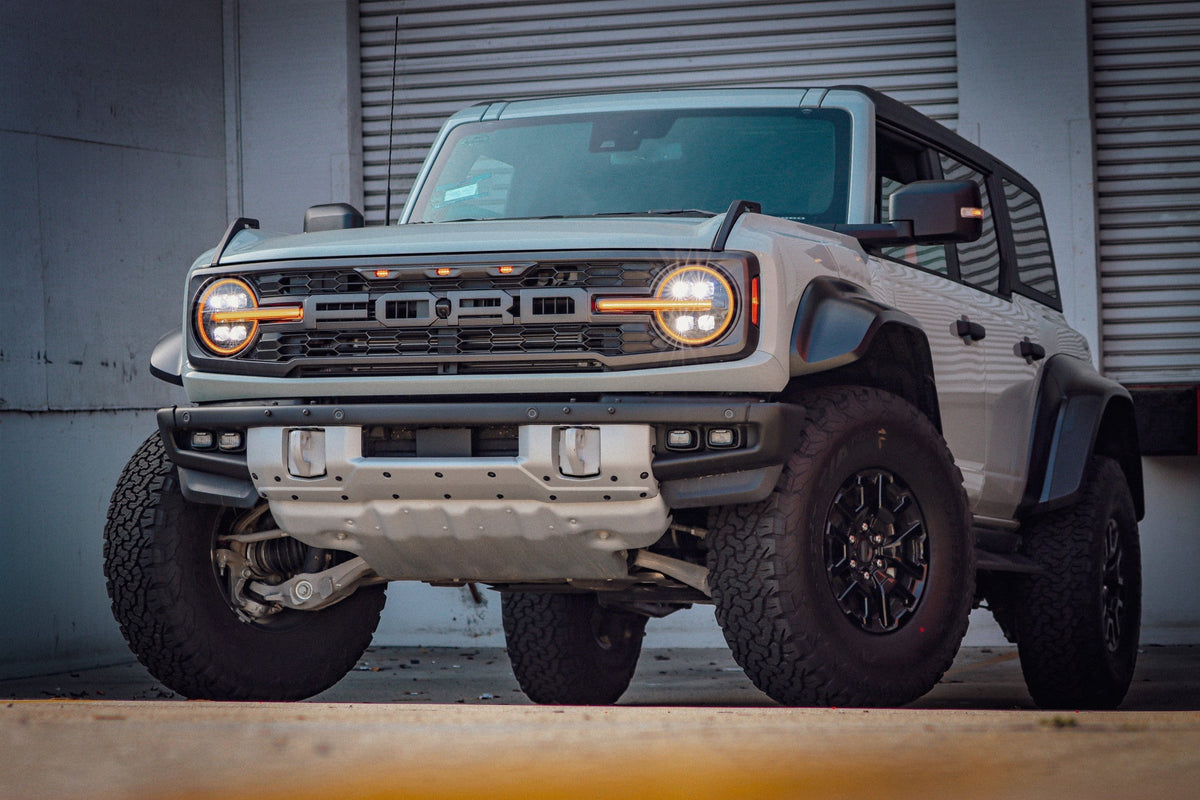 21-26 Ford Bronco / 22-26 Bronco Raptor NOVA-Series LED Projector Headlights Black - view 2