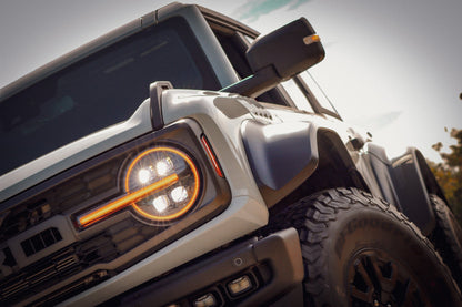 21-26 Ford Bronco / 22-26 Bronco Raptor NOVA-Series LED Projector Headlights Black - view 14
