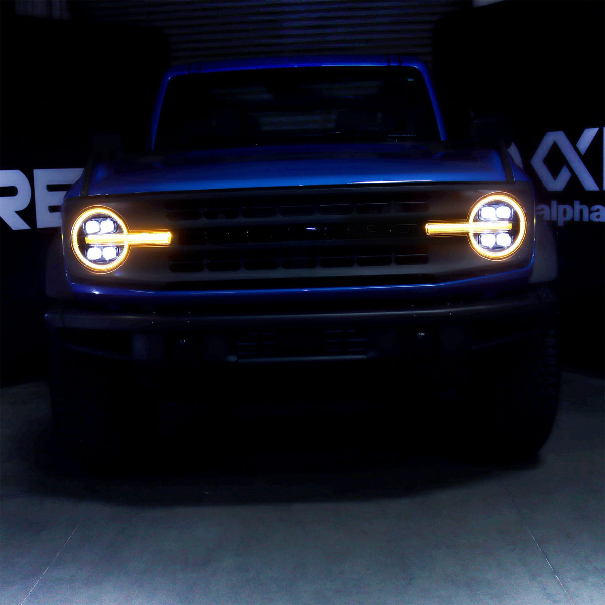 21-26 Ford Bronco / 22-26 Bronco Raptor NOVA-Series LED Projector Headlights Black - view 11