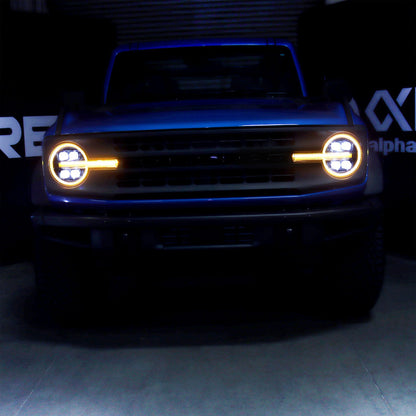 21-26 Ford Bronco / 22-26 Bronco Raptor NOVA-Series LED Projector Headlights Black - view 11