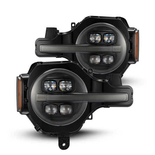 21-26 Ford Bronco / 22-26 Ford Bronco Raptor NOVA-Series LED Projector Headlights Alpha-black - view 1