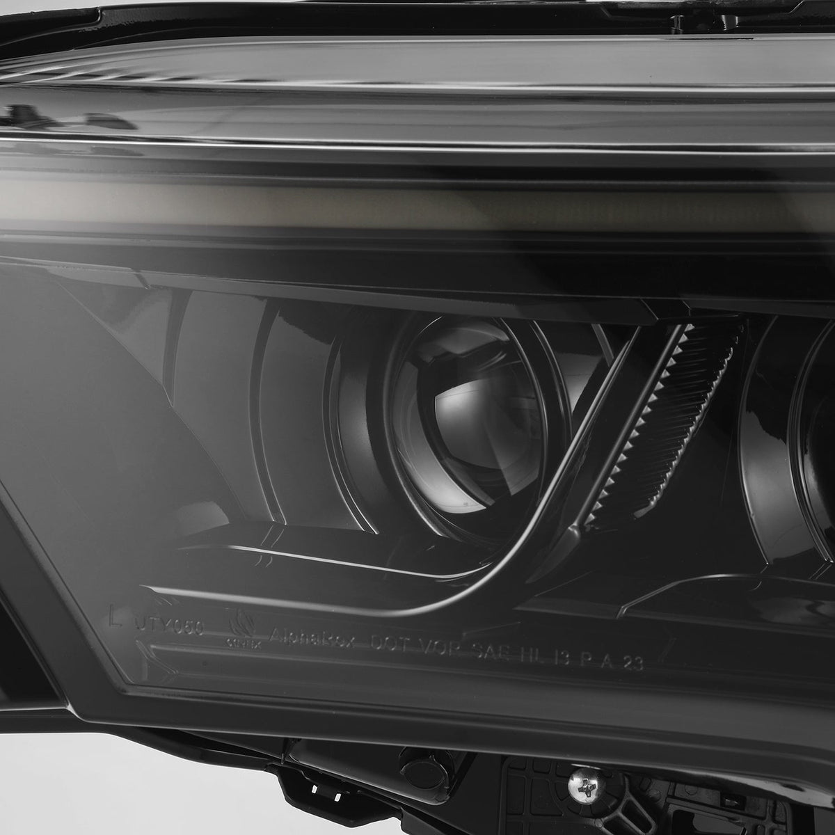 22-26 Toyota Tundra/Sequoia LUXX-Series LED Projector Headlights Alpha-Black - view 13