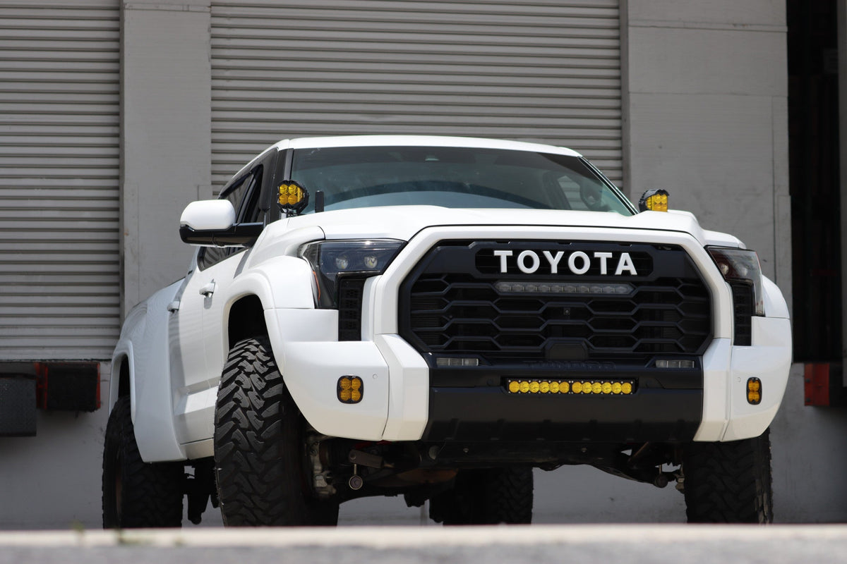 22-26 Toyota Tundra/Sequoia LUXX-Series LED Projector Headlights Alpha-Black - view 7