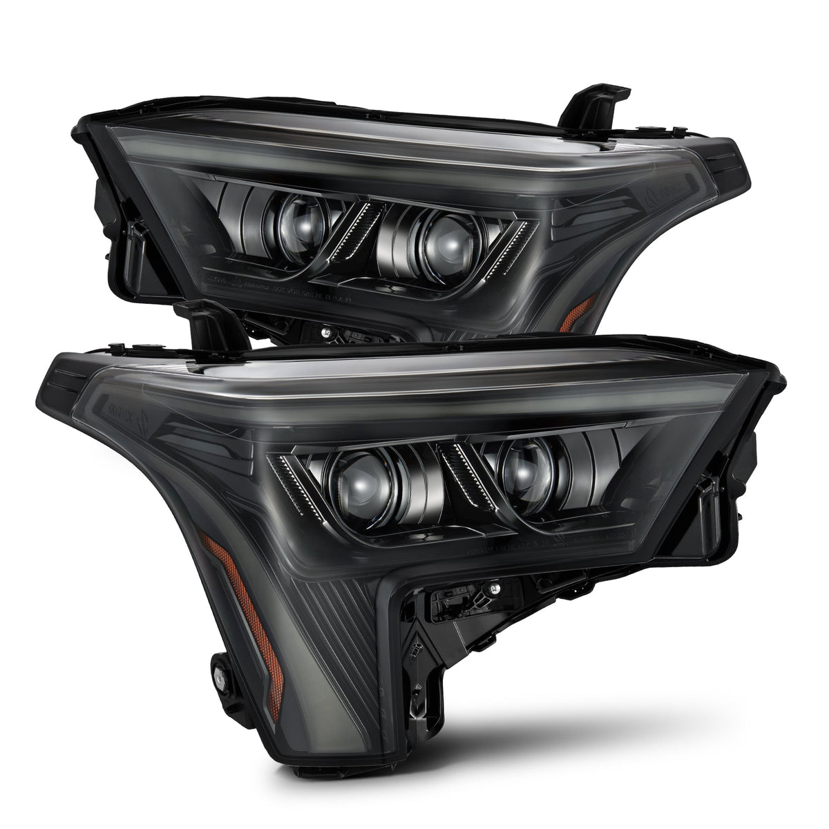 22-26 Toyota Tundra/Sequoia LUXX-Series LED Projector Headlights Alpha-Black - view 1
