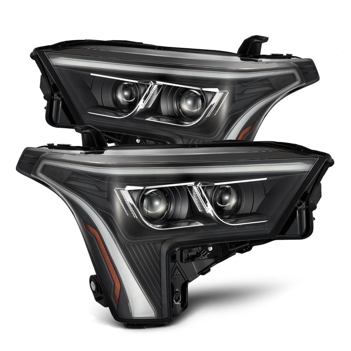 22-26 Toyota Tundra/Sequoia LUXX-Series LED Projector Headlights Black - view 1