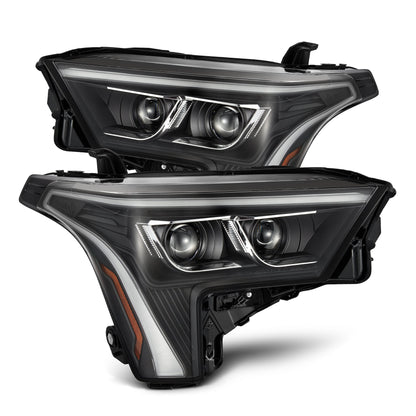22-26 Toyota Tundra/Sequoia LUXX-Series LED Projector Headlights Black - view 1