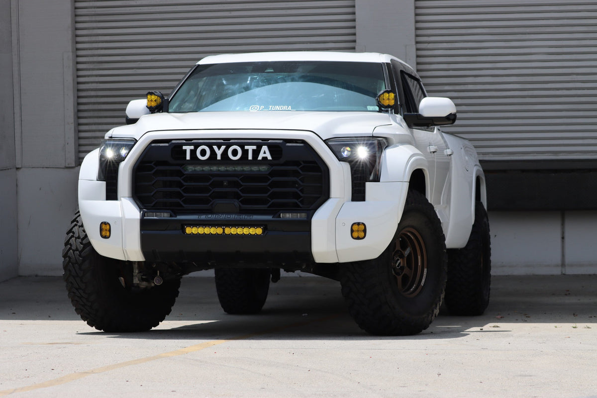 22-26 Toyota Tundra/Sequoia LUXX-Series LED Projector Headlights Black - view 2