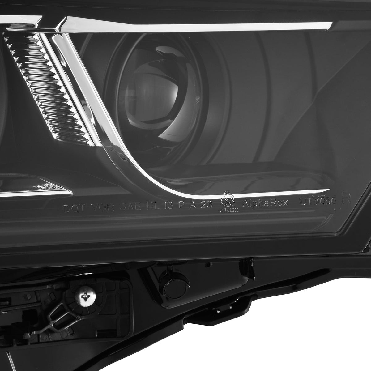 22-26 Toyota Tundra/Sequoia LUXX-Series LED Projector Headlights Black - view 15