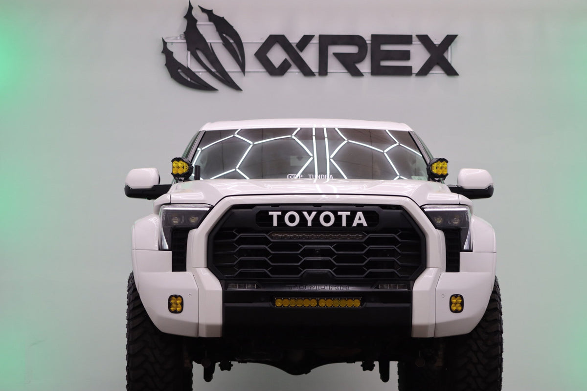 22-26 Toyota Tundra/Sequoia LUXX-Series LED Projector Headlights Black - view 9