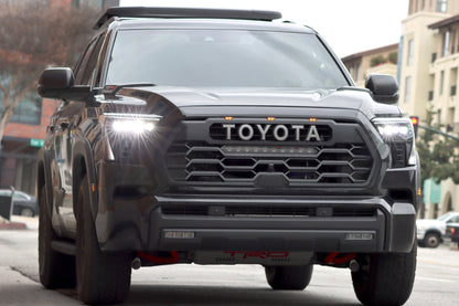 22-26 Toyota Tundra/Sequoia NOVA-Series LED Projector Headlights Alpha-Black - view 2