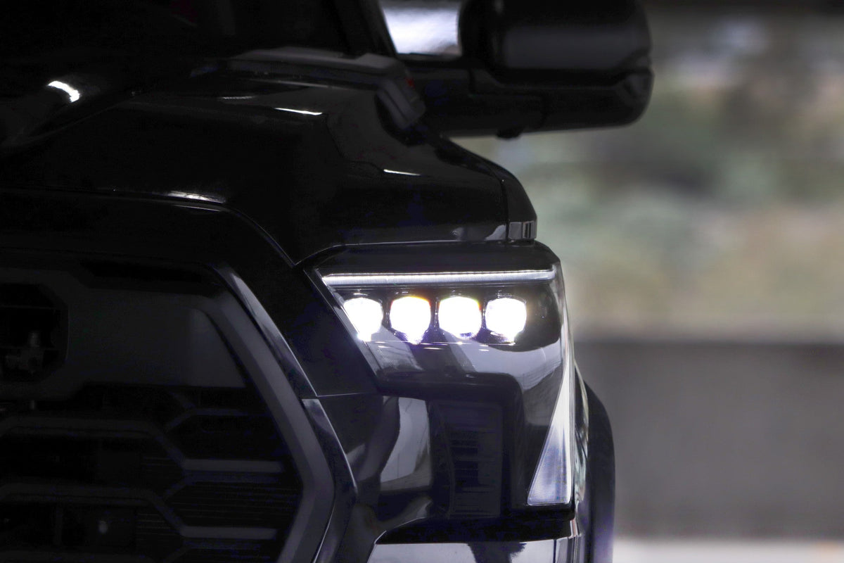 22-26 Toyota Tundra/Sequoia NOVA-Series LED Projector Headlights Alpha-Black - view 5