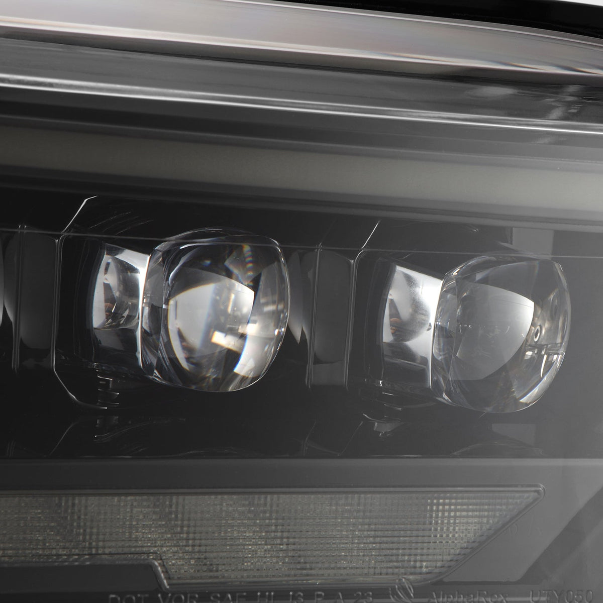 22-26 Toyota Tundra/Sequoia NOVA-Series LED Projector Headlights Alpha-Black - view 20