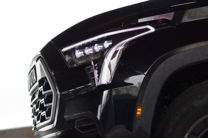 22-26 Toyota Tundra/Sequoia NOVA-Series LED Projector Headlights Alpha-Black - view 6