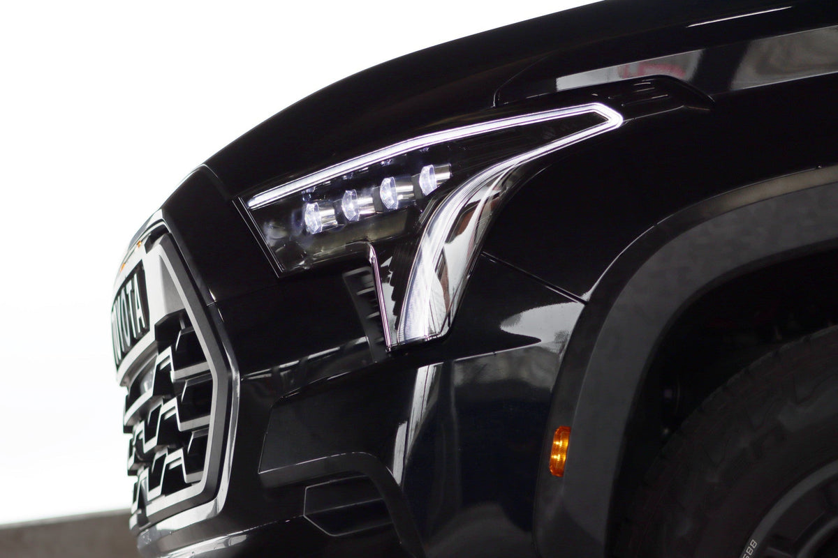 22-26 Toyota Tundra/Sequoia NOVA-Series LED Projector Headlights Black - view 6
