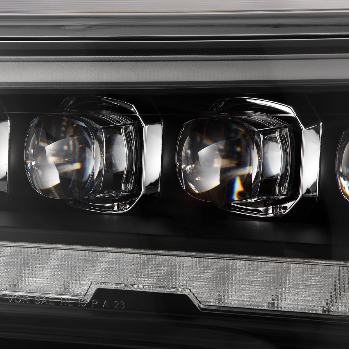 22-26 Toyota Tundra/Sequoia NOVA-Series LED Projector Headlights Black - view 15