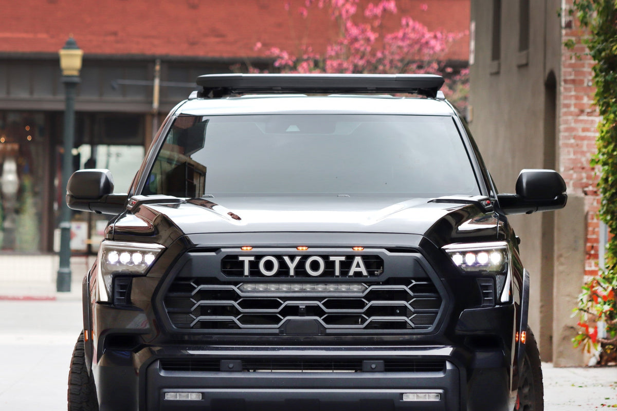 22-26 Toyota Tundra/Sequoia NOVA-Series LED Projector Headlights Black - view 7