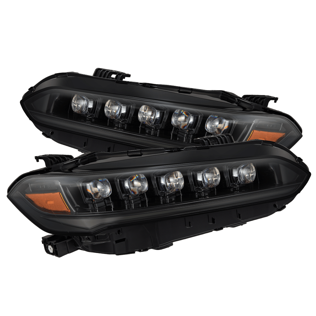 22-26 Honda Civic NOVA-Series LED Projector Headlights Alpha-Black - view 1
