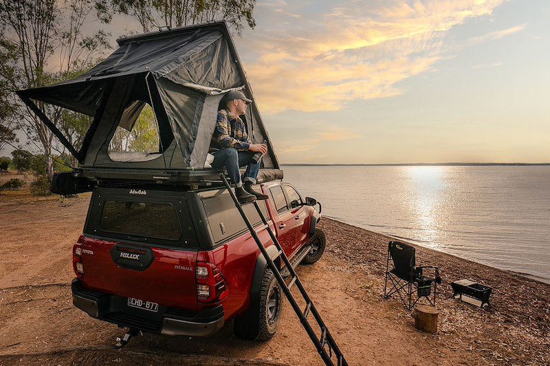 IRONMAN ORION 1400 ALUMINUM HARD SHELL TENT - SLEEPS  2 PLUS 1 CHILD