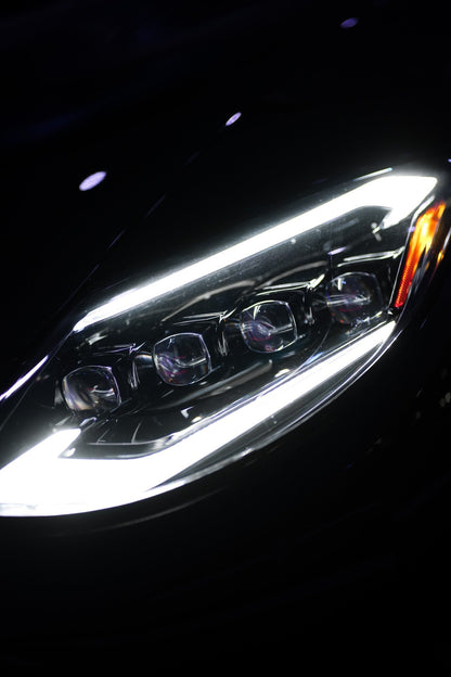 23-26 Nissan Z NOVA-Series LED Projector Headlights Alpha-Black - view 7