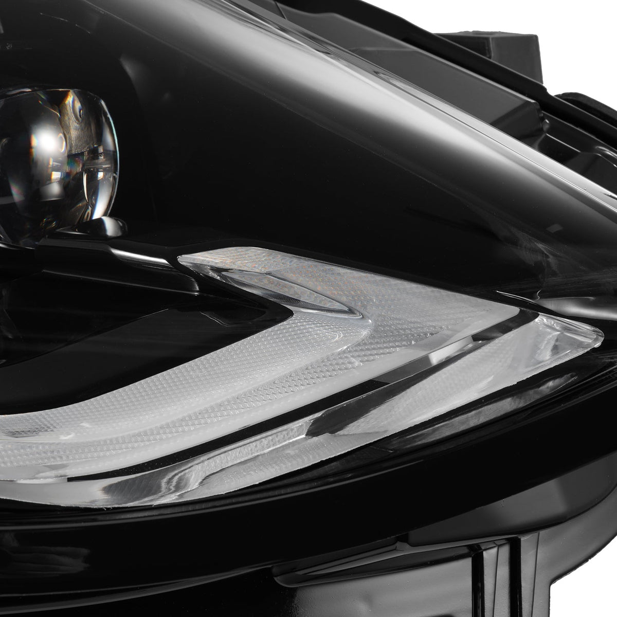 23-26 Nissan Z NOVA-Series LED Projector Headlights Alpha-Black - view 14