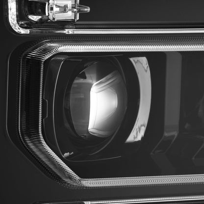 23-26 Ford Super Duty LUXX-Series LED Projector Headlights Alpha-Black - view 7