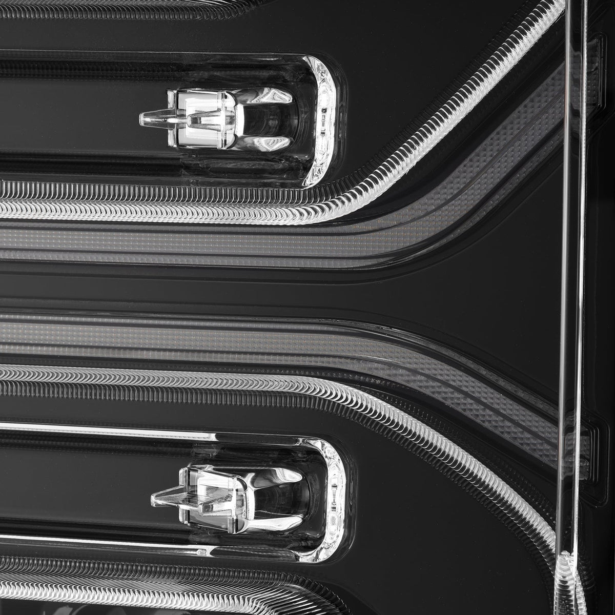 23-26 Ford Super Duty LUXX-Series LED Projector Headlights Alpha-Black - view 11