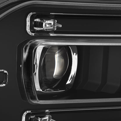 23-26 Ford Super Duty LUXX-Series LED Projector Headlights Black - view 8