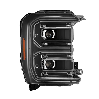 23-26 Ford Super Duty LUXX-Series LED Projector Headlights Black - view 6