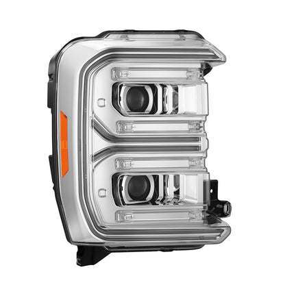 23-26 Ford Super Duty LUXX-Series LED Projector Headlights Chrome - view 8