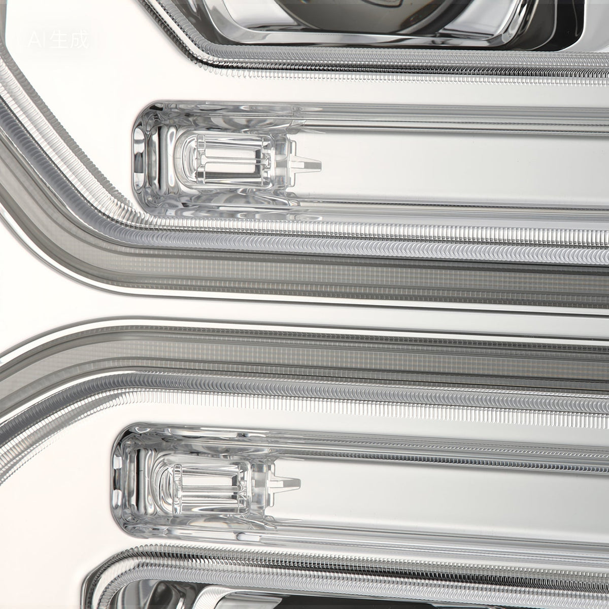 23-26 Ford Super Duty LUXX-Series LED Projector Headlights Chrome - view 11