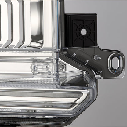 23-26 Ford Super Duty LUXX-Series LED Projector Headlights Chrome - view 12