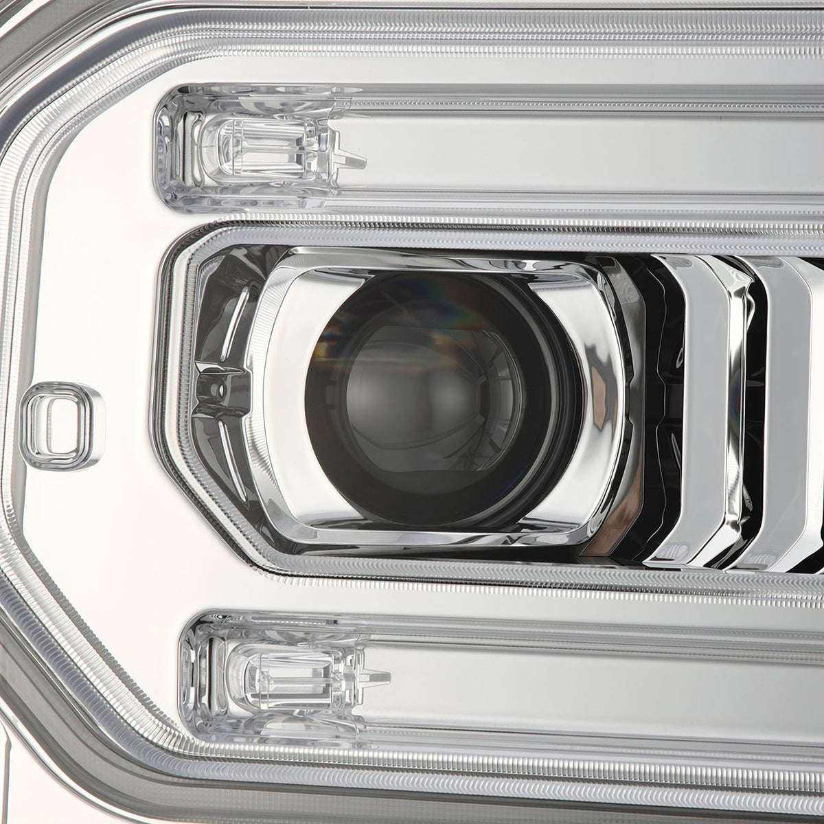 23-26 Ford Super Duty LUXX-Series LED Projector Headlights Chrome - view 10